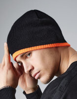 Two-Tone Pull-On Beanie, Beechfield B44C // CB44C