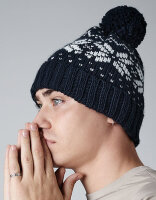 Fair Isle Snowstar® Beanie, Beechfield B456 // CB456