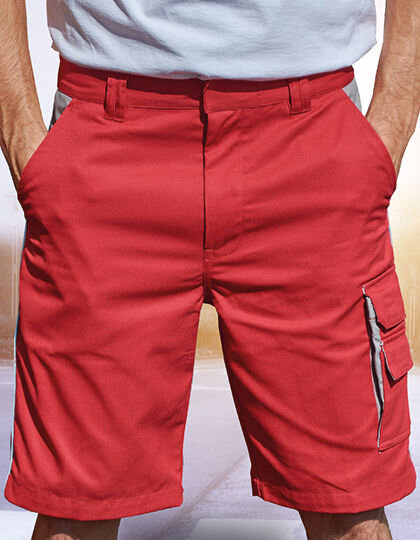 Contrast Work Shorts, Carson Contrast CC709S // CR481