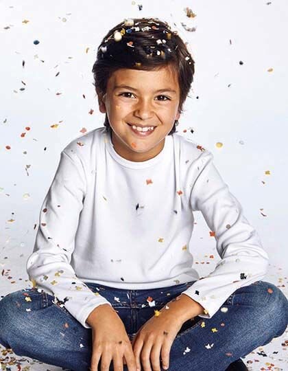 Kids&acute; Long Sleeve T, Promodoro 195 // E195