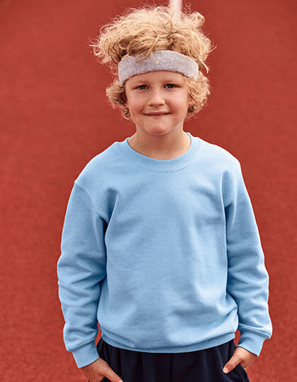 Kids&acute; Classic Set-In Sweat, Fruit of the Loom 62-041-0 // F324NK