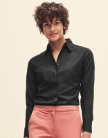 Ladies´ Long Sleeve Oxford Shirt, Fruit of the Loom...