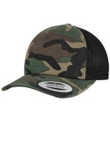 Camo Trucker Cap, FLEXFIT 6606C // FX6606C