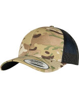 Retro Trucker Multicam Cap, FLEXFIT 6606MC // FX6606MC