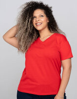 Ladies´ Curves T-Shirt V-Neck, JHK CURVSPICO // JHK604