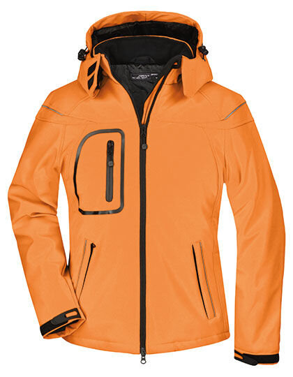 Ladies&acute; Winter Softshell Jacket, James+Nicholson JN1001 // JN1001