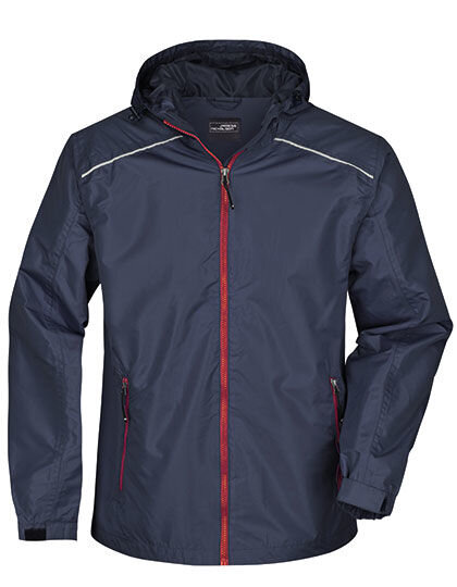 Men&acute;s Rain Jacket, James+Nicholson JN1118 // JN1118