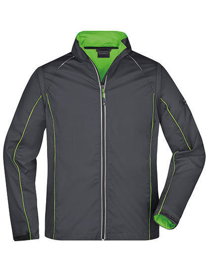 Men&acute;s Zip-Off Softshell Jacket, James+Nicholson JN1122 // JN1122