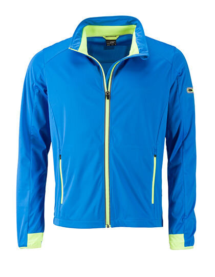 Men&acute;s Sports Softshell Jacket, James+Nicholson JN1126 // JN1126