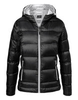 Ladies´ Hooded Down Jacket, James+Nicholson JN1151...