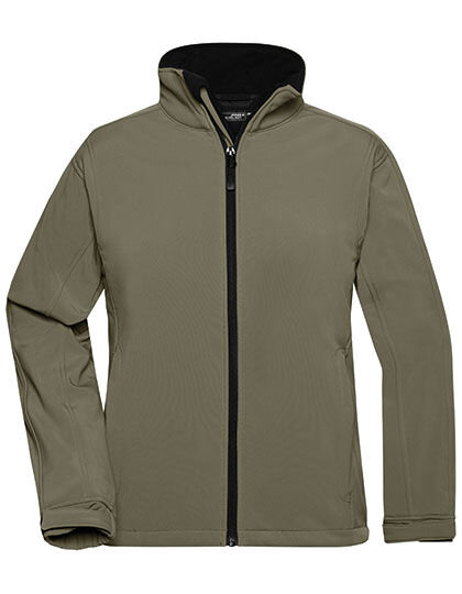 Ladies&acute; Softshell Jacket, James+Nicholson JN137 // JN137