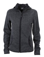 Ladies´ Knitted Fleece Hoody, James+Nicholson JN588...