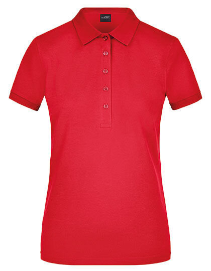 Ladies&acute; Elastic Polo Piqu&eacute;, James+Nicholson JN709 // JN709