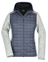 Ladies´ Knitted Hybrid Jacket, James+Nicholson...