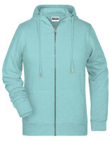 Ladies´ Zip-Hoody, James+Nicholson 8025 // JN8025