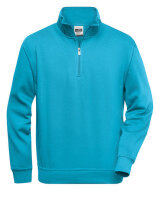 Workwear Half Zip Sweat, James+Nicholson JN831 // JN831