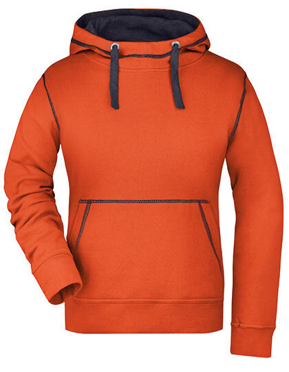 Ladies&acute; Lifestyle Hoody, James+Nicholson JN960 // JN960