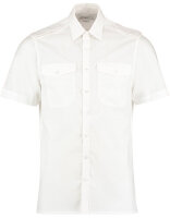 Men´s Tailored Fit Pilot Shirt Short Sleeve, Kustom...