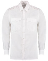 Men´s Tailored Fit Pilot Shirt Long Sleeve, Kustom...