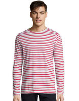 Men´s Long Sleeve Striped T-Shirt Marine,...