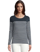 Women´s Long Sleeve Striped T-Shirt Matelot,...