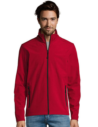 Men&acute;s Softshell Zip Jacket Race, SOL&acute;S 01195 // L837