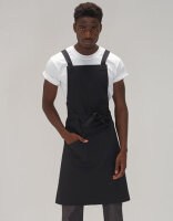 Statement Crossover Bib Apron, Le Chef DE109C // LF109C