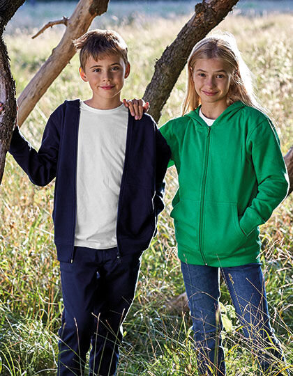 Kids&acute; Zip Hoodie, Neutral O13301 // NE13301