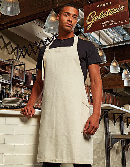 Regenerate Sustainable Bib Apron, Premier Workwear PR122 // PW122