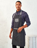 Domain Contrast Denim Bib Apron, Premier Workwear PR127...