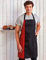 Colours Collection Contrast Bib Apron, Premier Workwear...