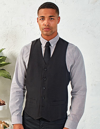 Men&acute;s Lined Polyester Waistcoat, Premier Workwear PR622 // PW622