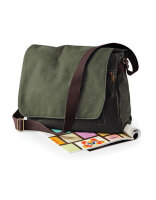 Vintage Canvas Despatch Bag, Quadra QD610 // QD610