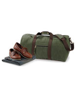 Vintage Canvas Holdall, Quadra QD613 // QD613