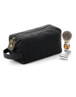 Heritage Waxed Canvas Wash Bag, Quadra QD651 // QD651