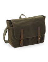 Heritage Waxed Canvas Messenger, Quadra QD653 // QD653