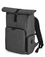 Q-Tech Charge Roll-Top Backpack, Quadra QD995 // QD995