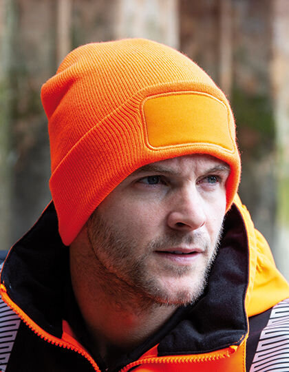 Double Knit Thinsulate&trade; Printers Beanie, Result Winter Essentials RC034X // RC034