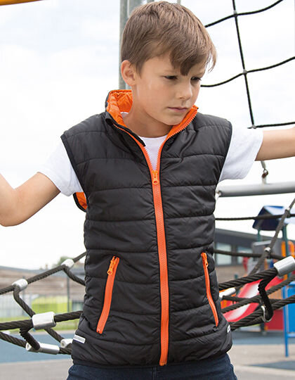 Youth Soft Padded Bodywarmer, Result Core R234Y // RT234Y