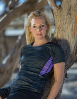 Women´s Fitness Tech Panel Marl T-Shirt, SPIRO...