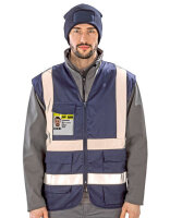 Heavy Duty Polycotton Security Vest, Result Safe-Guard...