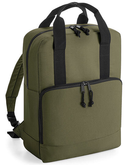 Recycled Twin Handle Cooler Backpack, BagBase BG287 // BG287