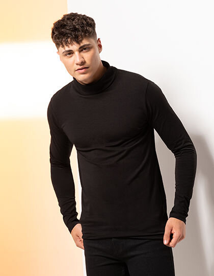 Men&acute;s Feel Good Roll Neck Top, SF Men SF125 // SFM125