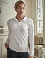 Women´s Luxury Stretch Long Sleeve Polo, Tee Jays...