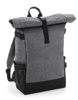 Block Roll-Top Backpack, BagBase BG858 // BG858