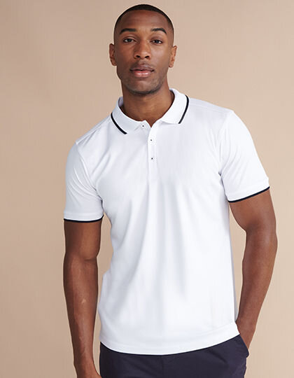 Men&acute;s HiCool&reg; Tipped Polo Shirt, Henbury H485 // W485