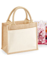 Cotton Pocket Jute Gift Bag, Westford Mill W425 // WM425