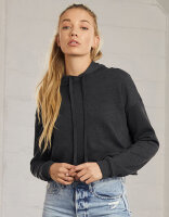 Women´s Cropped Fleece Hoodie, Bella 7502 // BL7502