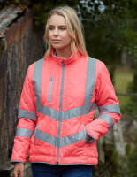 Hi-Vis Kensington Jacket With Fleece Lining, YOKO HVW706...