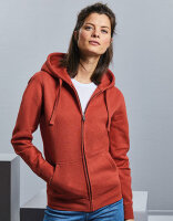 Ladies´ Authentic Melange Zipped Hood Sweat,...